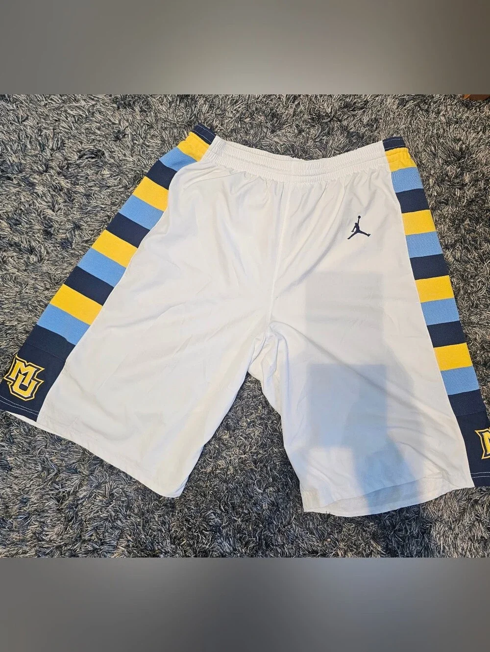 Classic Jordan Marquette Golden Eagles basketball shorts